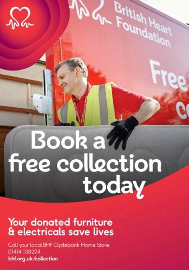 british heart foundation collection service.